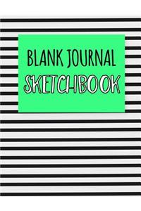 Blank Journal Sketchbook
