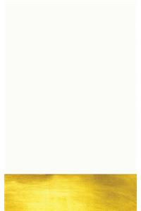 Powder White Gold Dipped Notebook