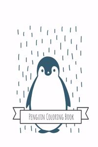 Penguins Coloring Book