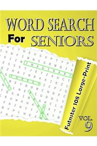 word search for seniors Vol.9
