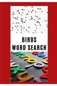 Birds Word Search