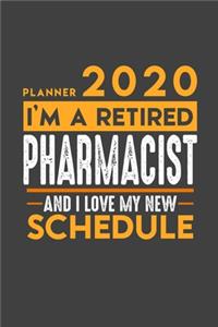Planner 2020 for retired PHARMACIST