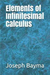 Elements of Infinitesimal Calculus
