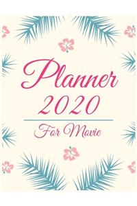 Planner 2020 for movie