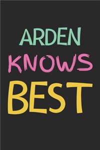 Arden Knows Best