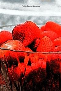 Fraise Carnet de notes