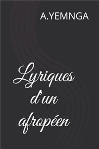 Lyriques d'un afropéen