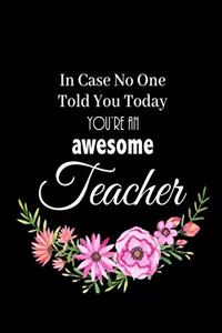 You're an Awesome Teacher: 2019-2020 Planner Appointment Scheduler Makes an Excellent End of Year Gift