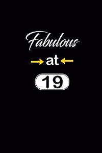 Fabulous at 19