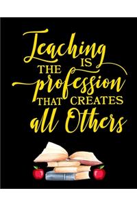 Teaching is the profession that creates all others