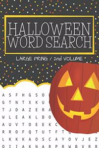 Halloween Word Search