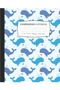 COMPOSITION NOTEBOOK Wide Ruled