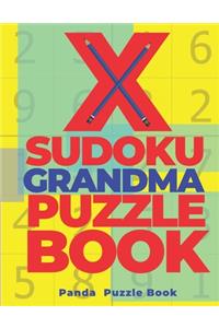 X Sudoku Grandma Puzzle Book