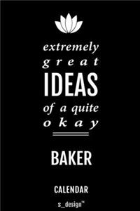 Calendar for Bakers / Baker
