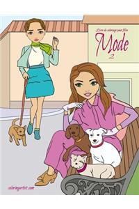 Livre de coloriage pour filles Mode 2