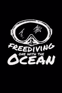 Freediving one with the ocean