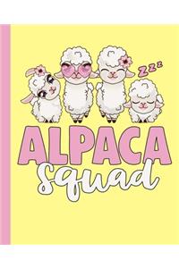 Alpaca Squad Notebook