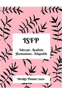 ISFP Weekly Planner