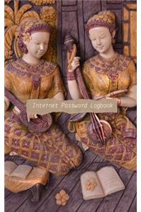 Musicians Women Internet Address & Password Logbook