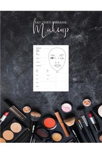Makeup Face Charts Workbook