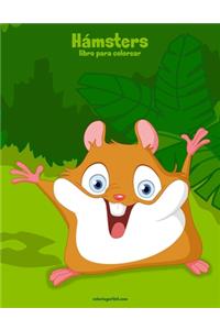 Hámsters libro para colorear