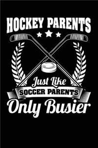 Hockey Parents Just Like Soccer Parents Only Busier