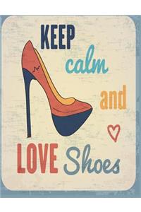 Keep clam and love shoe