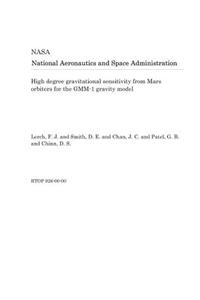 High Degree Gravitational Sensitivity from Mars Orbiters for the Gmm-1 Gravity Model
