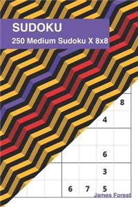 250 Medium Sudoku X 8x8