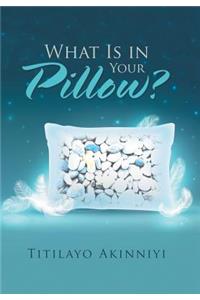 What Is in Your Pillow?