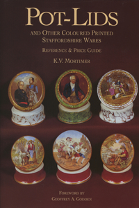 Pot-Lids & Other Coloured Printed Staffordshire