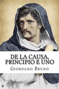 De la causa, principio e uno