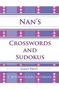 Nan's Crosswords and Sudokus: Giant Print
