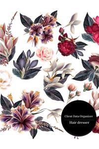 Client Data Organizer Hair Dresser