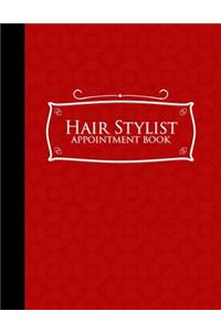 Hair Stylist Appointment Book