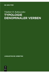 Typologie Denominaler Verben