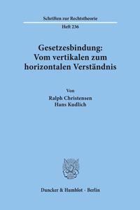 Gesetzesbindung