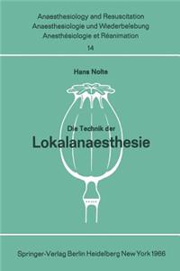 Die Technik der Lokalanaesthesie
