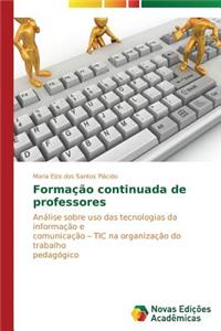 Formação continuada de professores