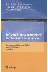 Software Process Improvement and Capability Determination