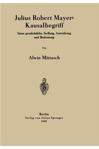 Julius Robert Mayers Kausalbegriff