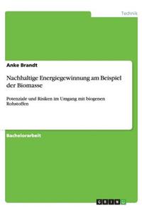 Nachhaltige Energiegewinnung am Beispiel der Biomasse