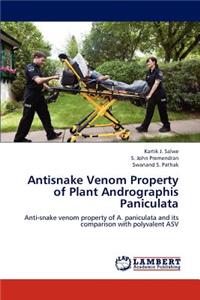 Antisnake Venom Property of Plant Andrographis Paniculata