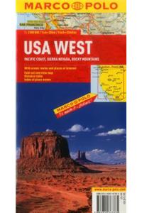 USA West Marco Polo Map