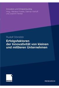 Erfolgsfaktoren Der Innovativität Von Kleinen Und Mittleren Unternehmen