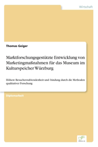 Marktforschungsgestützte Entwicklung von Marketingmaßnahmen für das Museum im Kulturspeicher Würzburg