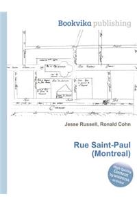 Rue Saint-Paul (Montreal)