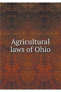 Agricultural Laws of Ohio