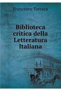 Biblioteca critica della Letteratura Italiana