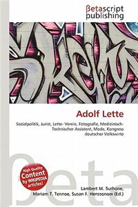 Adolf Lette